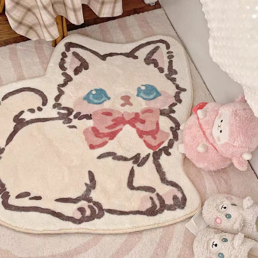 Cartoon cat cute carpet 80*80